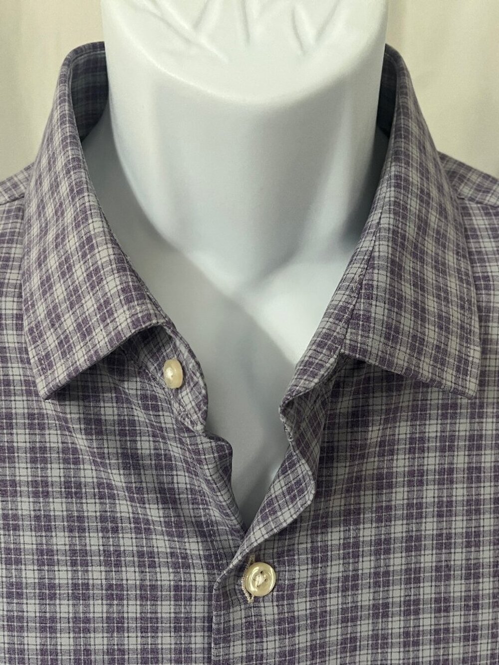 ⛳ Peter Millar Men’s Summer Comfort Golf Shirt Purple Gray XL 🌊🔥
